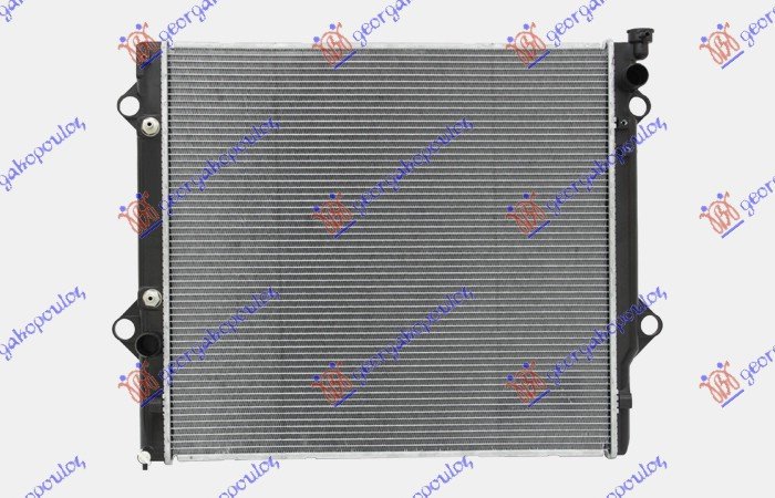 HLADNJAK MOTORA 4.0I V6 (MAN/AUTO) (+/-AC) (65x59.8x2.6) (NRF)