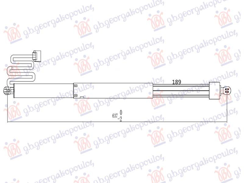 AMORTIZER GEPEK VRATA ELEKTRICNI