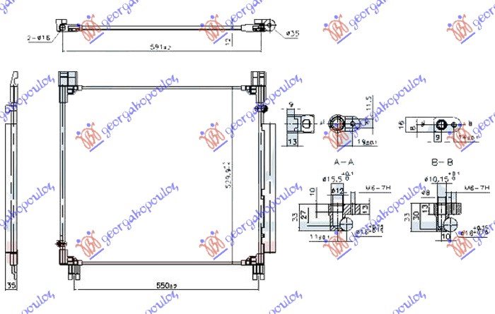 HLAD. KLIME 2.4-2.8 D DIZEL (575x510x12)