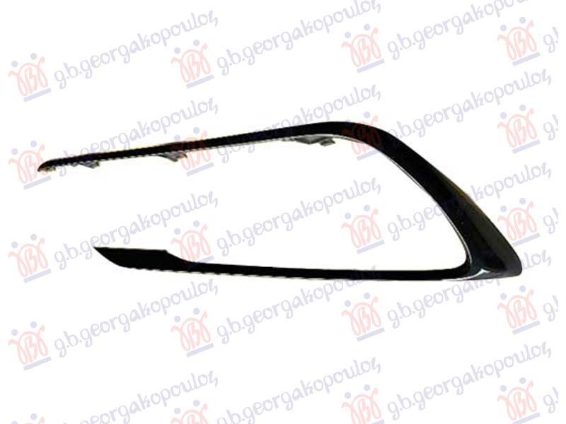 LAJSNA RESETKE PREDNJEG BRANIKA SJAJ-CRNA