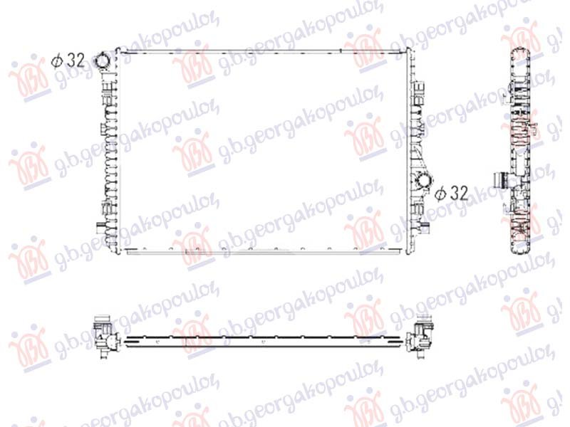 HLADNJAK MOTORA 1.5 TSI BENZIN (CEVI DIJAGONALNO) (650x465)