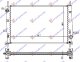 HLADNJAK MOTORA 1.6/1.8/2.0Icc 16V (+/-AC) (62x39.5) (VALEO)