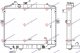 HLADNJAK MOTORA 2.4 BENZIN (400x590x26)