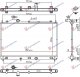 HLADNJAK MOTORA 1.5 BENZIN (MAN) (400x691) (NISSENS)