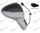 RETROVIZOR ELEKTRICNI SA GREJACEM PM (ELEKTRO-SKLOPIV) (MRTAV UGAO) (9 PIN) (KONVEKSNO STAKLO)